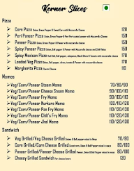 Korner Slices menu 3