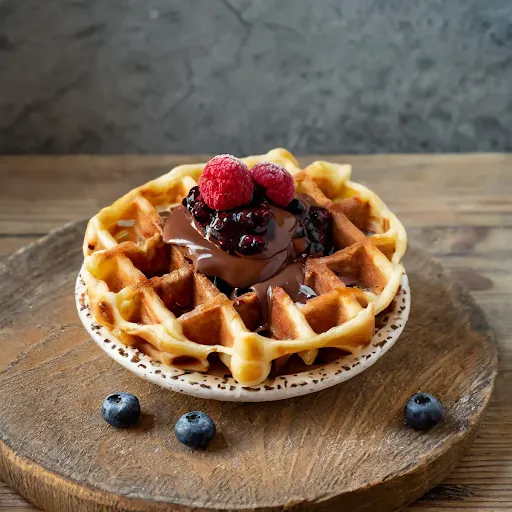 Nutella Mixed Berry Waffle