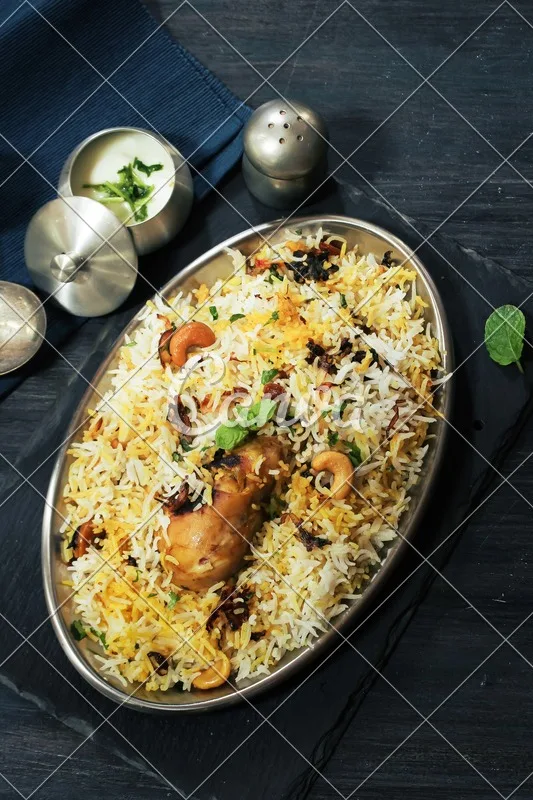 Ancient Biryani menu 