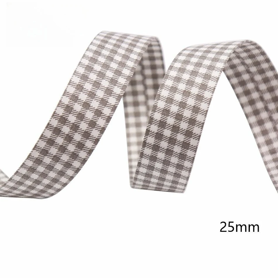 DIY Fashion frisse rasterrand stofstrip handgemaakte strik. Ideaal voor het maken van unieke modeaccessoires en decoraties, eenvoudig te gebruiken en veelzijdig.