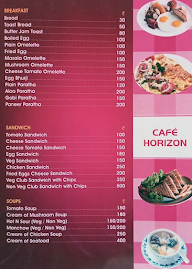 Home Slice Cafe menu 1