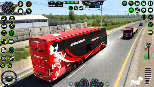 Screenshot US Coach Bus Driving Game 2024