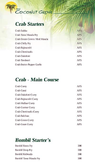 Coconut Grove Express menu 7