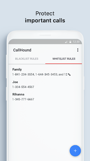 Screenshot CallHound Unwanted Calls Block