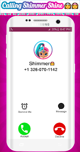 Calling Shimmer Shine 1.0 APK + Mod (Uang yang tidak terbatas) untuk android