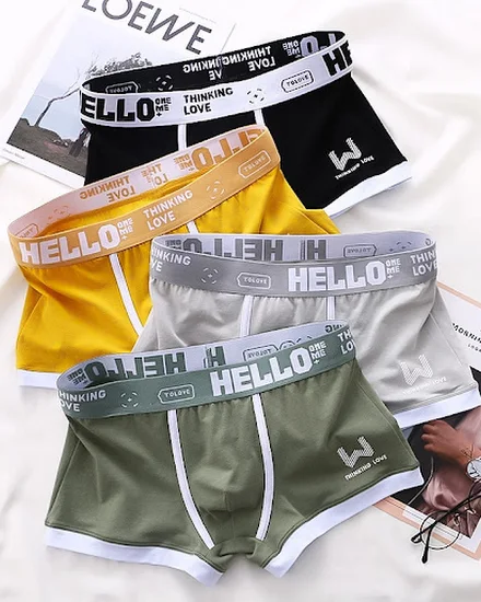 Men's Panties Boxer Shorts Men Underwear Cotton Male Unde... - 3