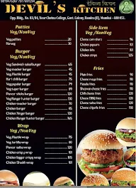 Devil's Kitchen menu 4