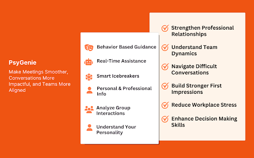 PsyGenie – Understand Humans and Communicate Better with AI