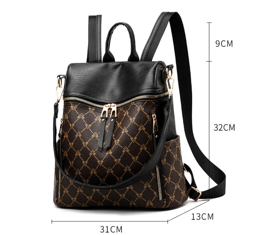 Title 1, Sac à dos antivol femme, sac polyvalent style c...