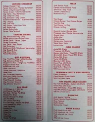 Jyoti Refreshment menu 2