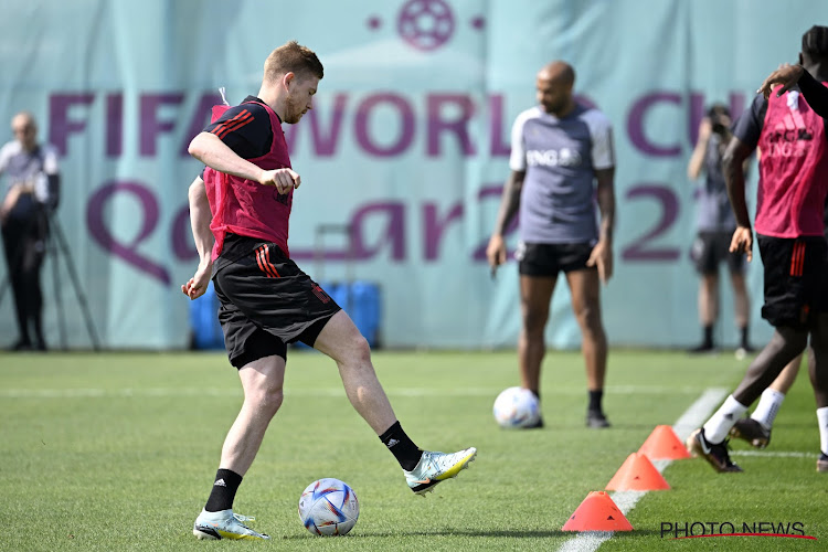 Premier entraînement au Qatar : Leandro Trossard fait son retour, deux joueurs absents