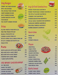 Yum Burger menu 1