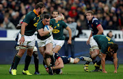 France vs South Africa - Stade de France, Saint-Denis, France - November 18, 2017   South Africa's Jesse Kriel in action. 