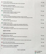 Latitude - Mosaic Hotels menu 3