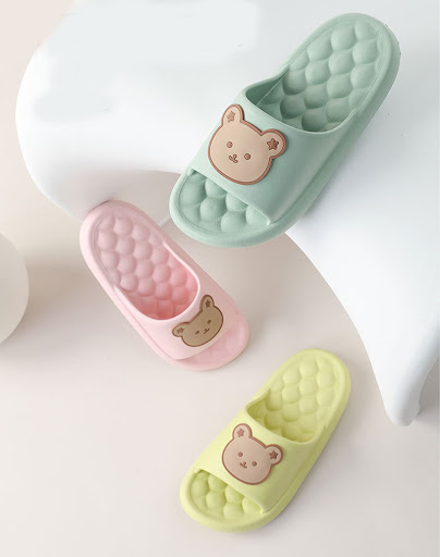 Title 7, Bear Home Shoes Bubble Design Massage Slippers ...