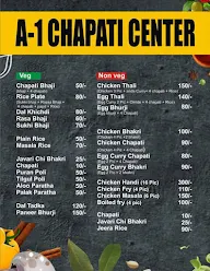 A1 Chapati Centre menu 2