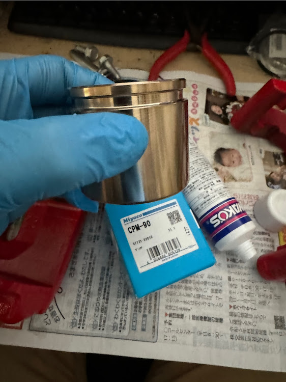 MR-SのDIY・ブレーキキャリパーOH・ブレーキオーバーホールに関するカスタム事例の投稿画像7枚目