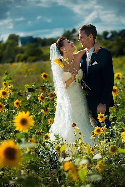 Fotografo di matrimoni Yuriy Sharov (sharof). Foto del 3 ottobre 2013