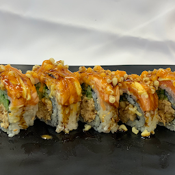 CS6. Salmon Volcano Maki (5 pcs)