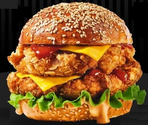 Peri Peri Cheese Chicken Burger