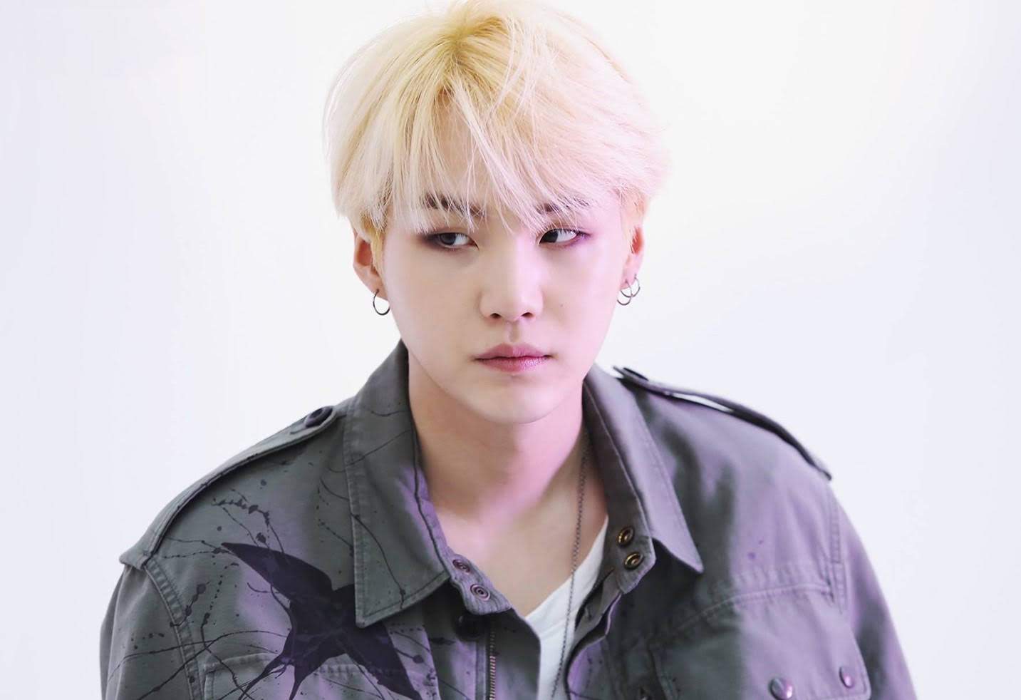 Suga Blonde Hair Agust-D