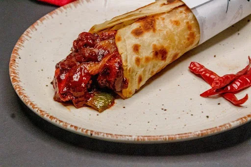 Chilly Paneer Kathi Roll