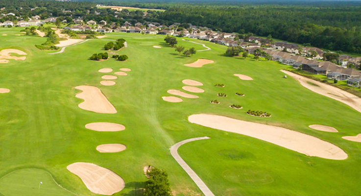 Golf Course from above