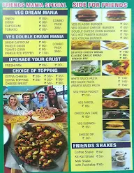 Friend's Pizza Point menu 2