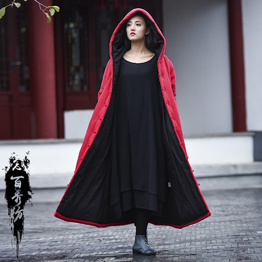 Title 5, Hooded Retro Witch Robe Dress up stylishly for ...