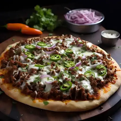 Lamb Kheema Pizza