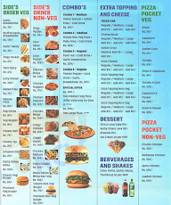 Pizza Uncle menu 1