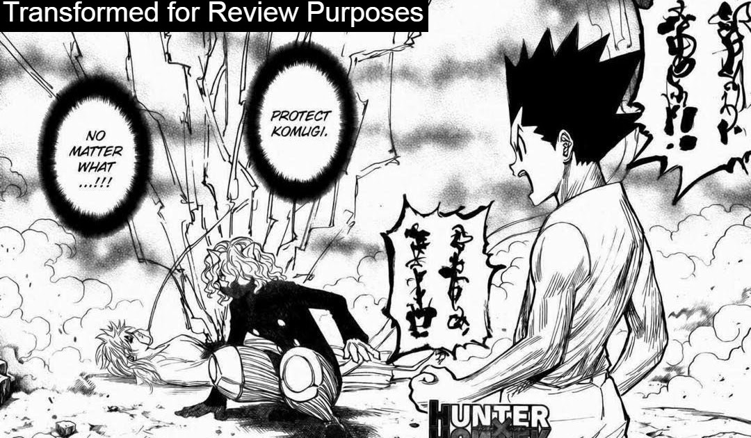 HxH 2011 Censorship differences to the manga comparisons Part 2