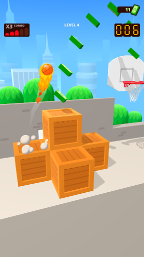 Screenshot Bounce Dunk - basketball game