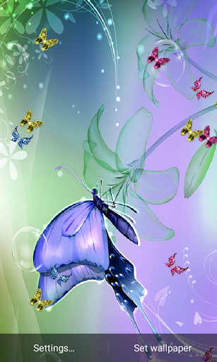 Z5 Butterfly Live Wallpaper