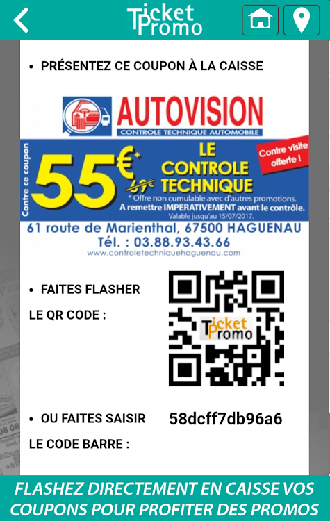 Code promo controle technique autovision