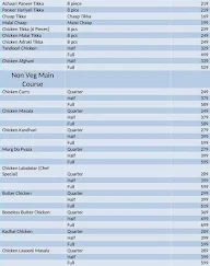 The Food Arena menu 3