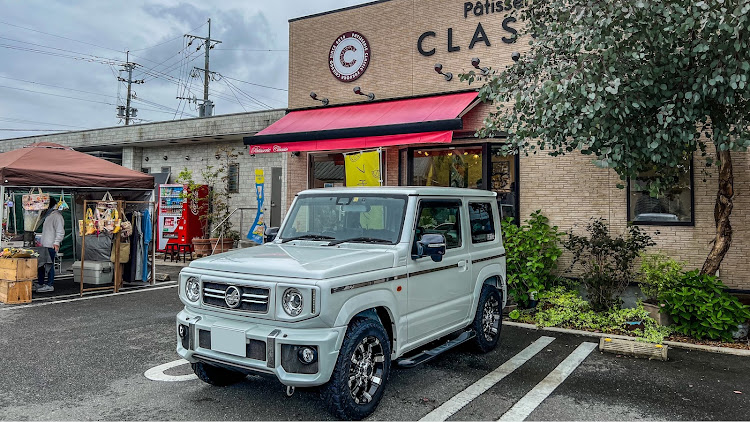 ジムニーのジムニーJB64W・ジムニー乗りと繋がりたい・ジムニーのある生活・morningrun 朝練・春の陽気と田園地帯に感謝✨に関するカスタム事例の投稿画像1枚目