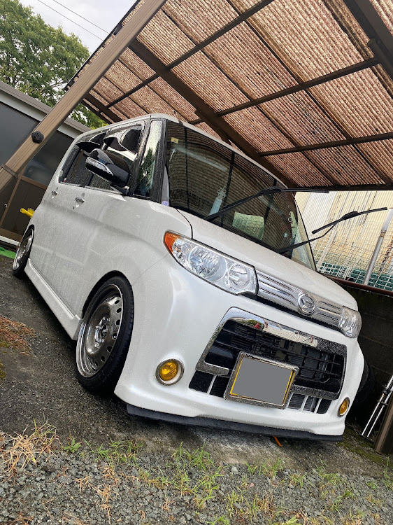 タントカスタムのL375Sタント・L375S タントカスタム・鉄ちんの無限の可能性・鉄チンスタイル・鉄チン愛好会に関するカスタム事例の投稿画像1枚目