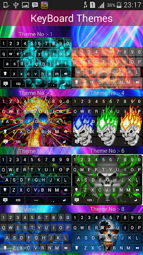 Skull neon keyboard