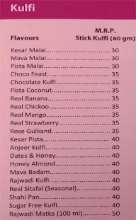 Mor N Rich menu 1