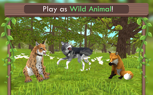 WildCraft: Animal Sim Online 34.5 APK + Mod (Unlimited money) إلى عن على ذكري المظهر