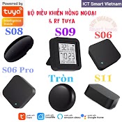 Bộ Điều Khiển Hồng Ngoại Tuya S06 Pro S08 S09 S11 S16 Pro Tương Thích Google Home & Alexa