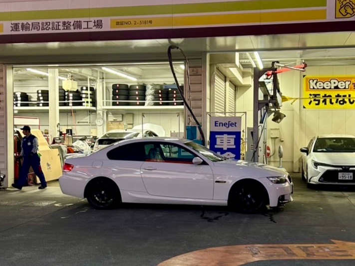 3シリーズ クーペの車検から帰還・335iに関するカスタム事例の投稿画像1枚目