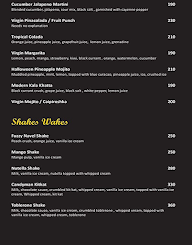 Portico Bistro menu 1