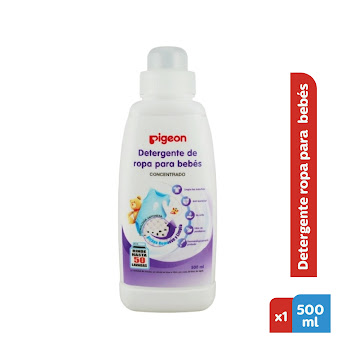 Detergente Líquido Pigeon Ropa Bebé x 500 ml   