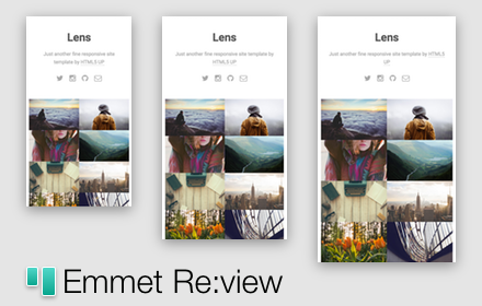 Emmet Re:view Preview image 0