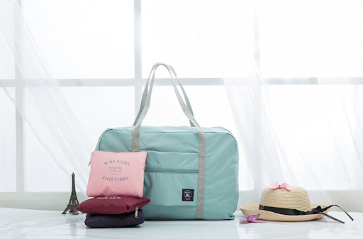 Title 1, Travel Lightweight Folding Portable Luggage Sto...