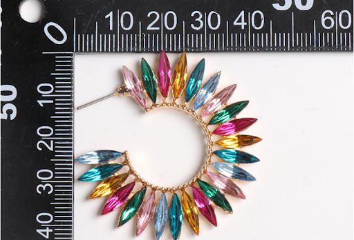Title 1, Womens SUNFLOWER Retro Earrings, a charming ac...
