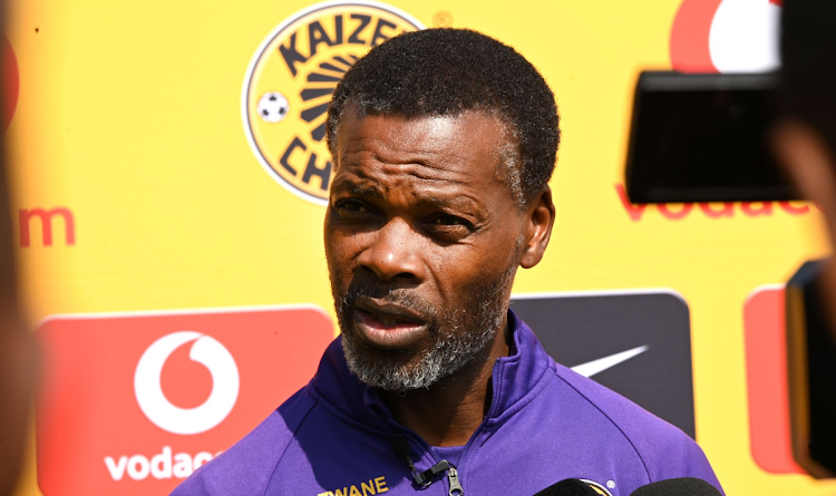 Kaizer Chiefs coach Arthur Zwane during the media day on October 13 in Johannesburg.