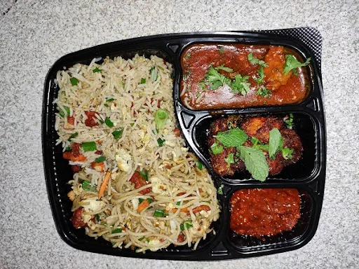 Chicken Chinese Meal Box Combo